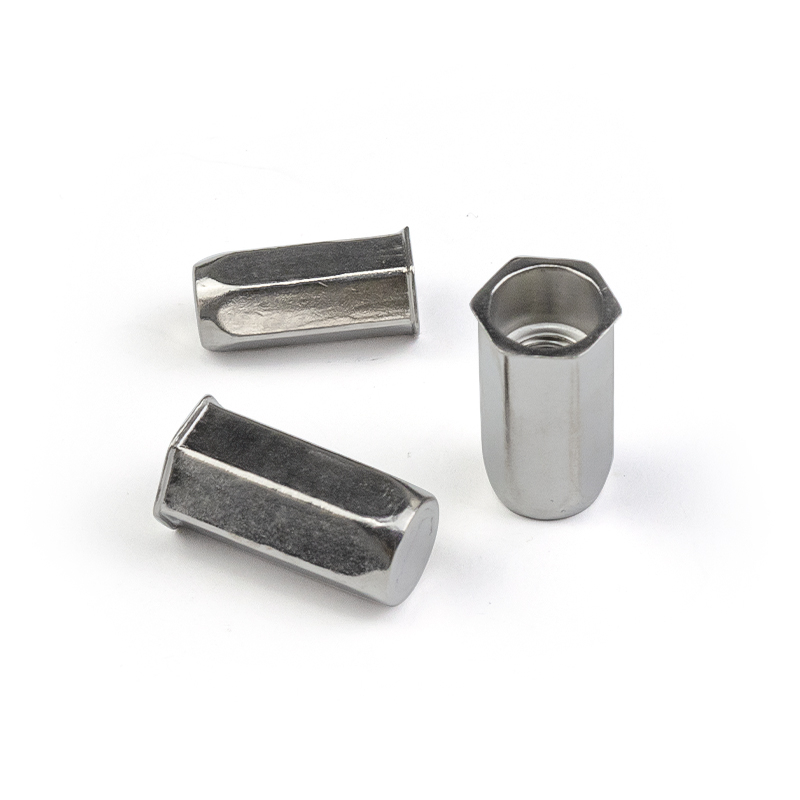 Stainless Steel Reduce Head Full Hex Body Closed End Rivet Nut