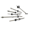 Solar Hanger Bolt And Hex Flange Nut Hex Nut Double Ended Threaded Rod