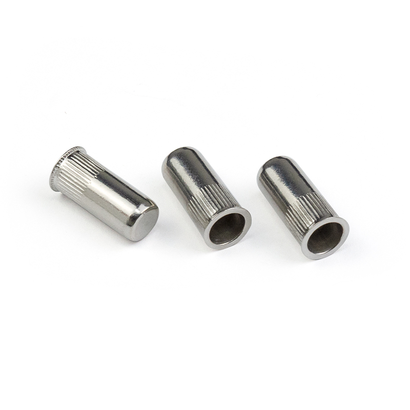 Stainless Steel Reduce Head Knurled Body Closed End Round Rivet Nut