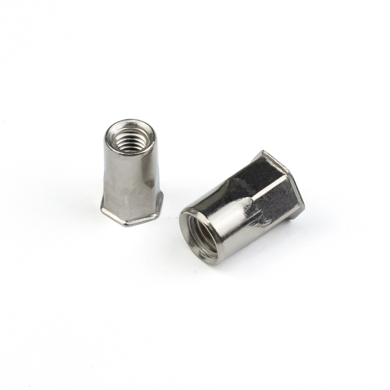 Stainless Steel Reduce Hex Head Inner Hex Body Hollow Rivet Nut