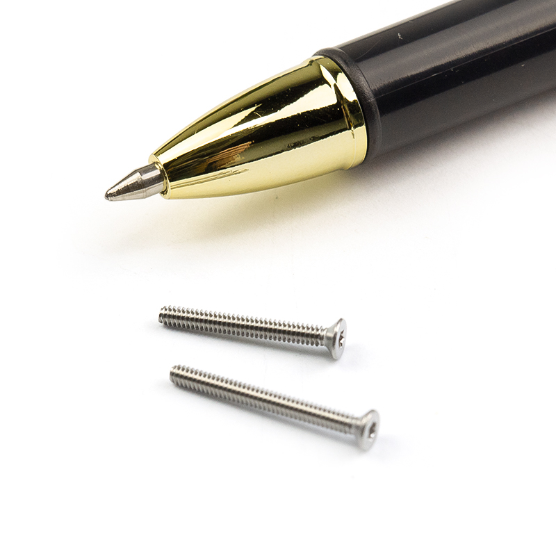ISO14581 M1.2 M1.5 M2.5 Stainless Steel CSK Torx Drive Machine Screw Tiny Micro Repair Screw Kit Eyeglass Sunglass Watch Jewelry Repair Replace Micro Screw