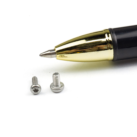 ISO14583 M1.2 M1.5 Stainless Steel Pan Head Torx Groove Screw Machine Screw mall Machine Assortment Kit for Laptop Notebook Glasses Repair Micro Screw