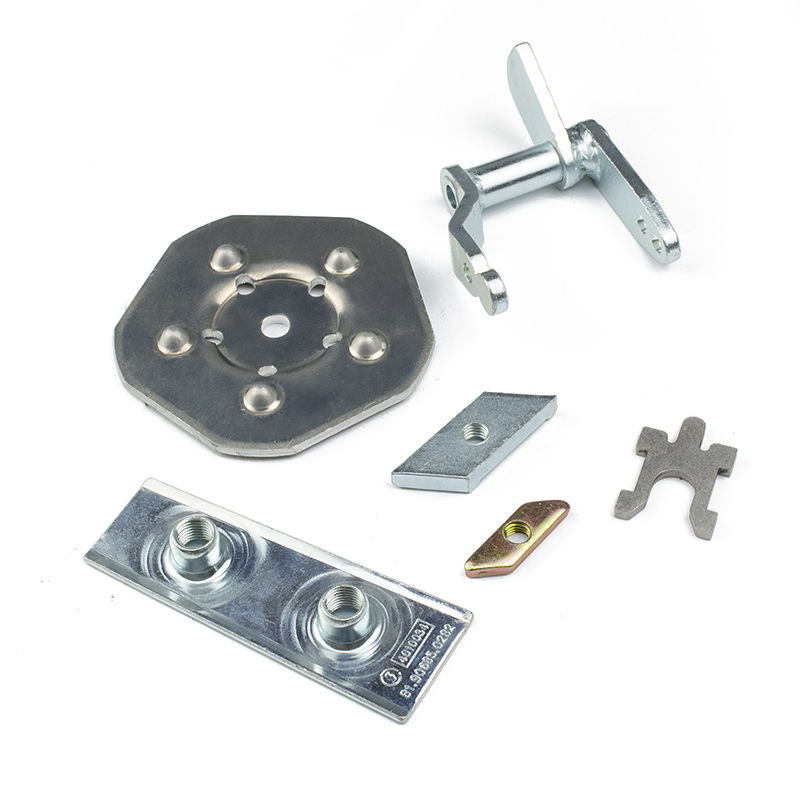 OEM Alloy Steel Automobile Stamping Accessories Zinc Plated Galvanized Stamping Parts and Weld Parts