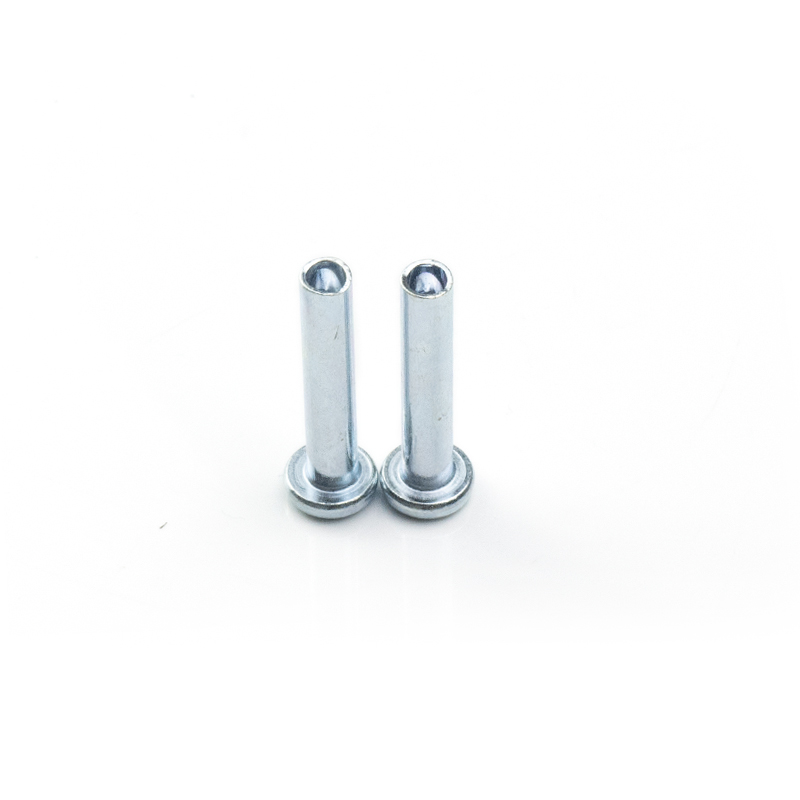 Carbon Steel Custom All Size Non Standard Nut Blue Galvanized Long Flat Solid Rivet Nut Non-standard Nuts 