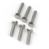 Din933 Stainless Steel 904l Full Thread Hex Bolt Hex Head Bolt Hexagonal Bolt