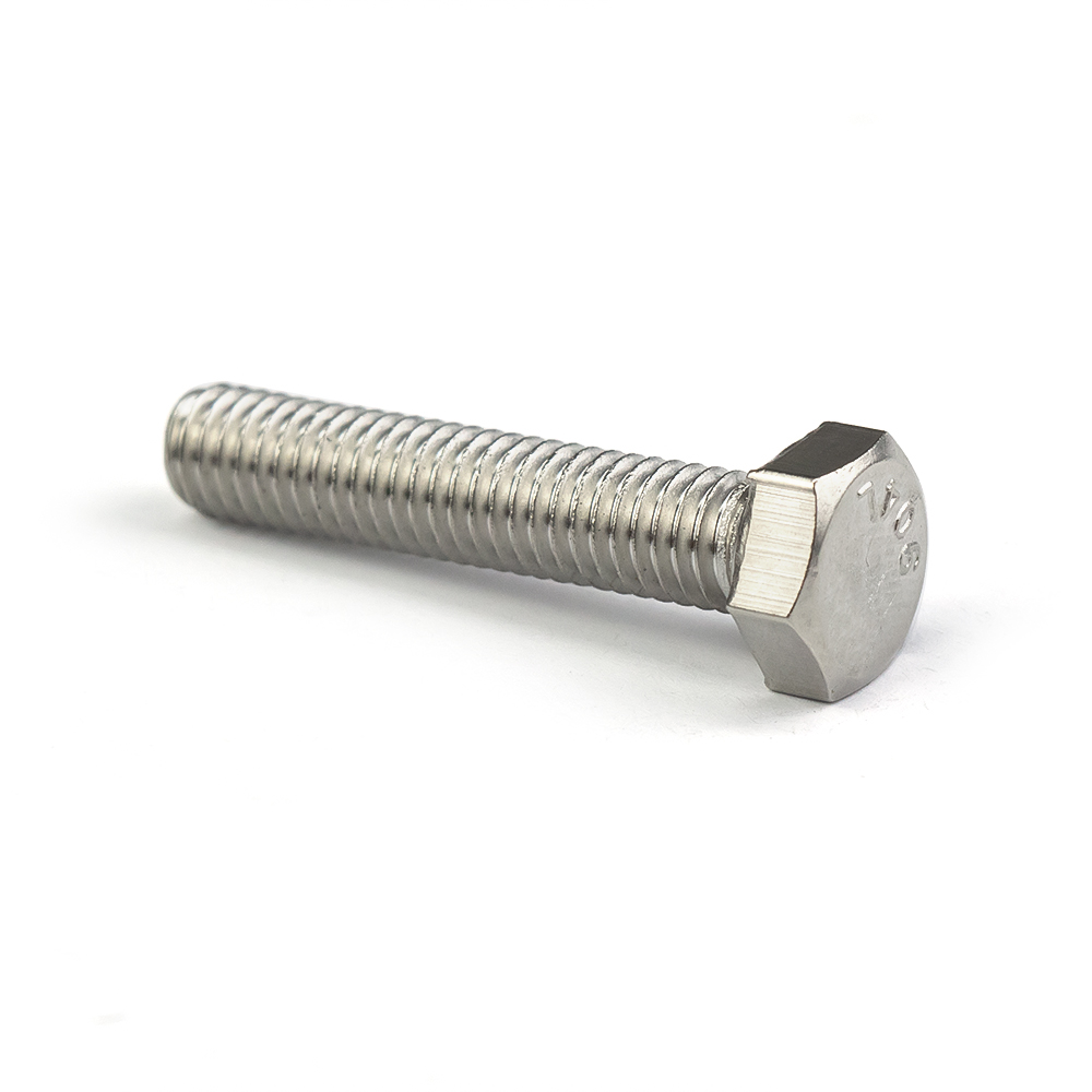 Din933 Stainless Steel 904l Full Thread Hex Bolt Hex Head Bolt Hexagonal Bolt