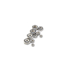 Stainless Steel 304 Ss316 Small Hex Nut Thin Nuts M1.5 M2 M2.5 M3 M3.5 M4 M5 DIN 934 Thin Hex Nuts
