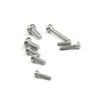 DIN7985 M1.2 M1.5 Stainless Steel Pan Head Philip's Groove Screw Machine Screw Tiny Micro Repair Screw Kit Eyeglass Sunglass Watch Jewelry Repair Replace Micro Screw