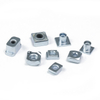 Carbon Steel Custom All Size Non Standard Nut Rivet Nut Hex Nut Lock Nut Blue Galvanized Stamping Rivet Nut Non-standard Nuts 