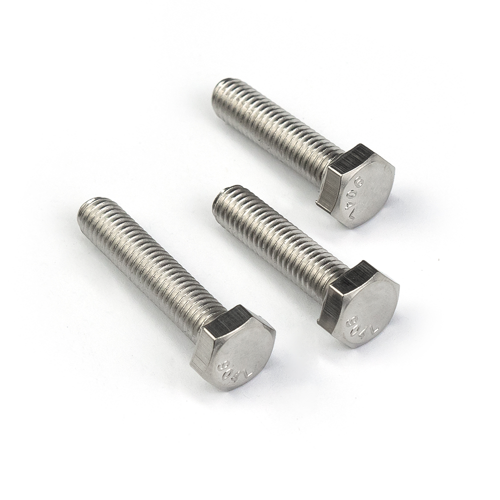 Din933 Stainless Steel 904l Full Thread Hex Bolt Hex Head Bolt Hexagonal Bolt