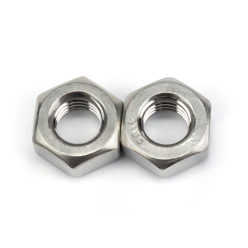 Stainless Steel 310s Hex Nut Duplex Stainless Steel din934 Hex Head Nut