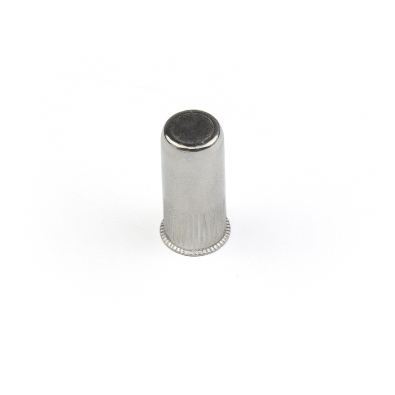 Stainless Steel Reduce Head Knurled Body Closed End Round Rivet Nut