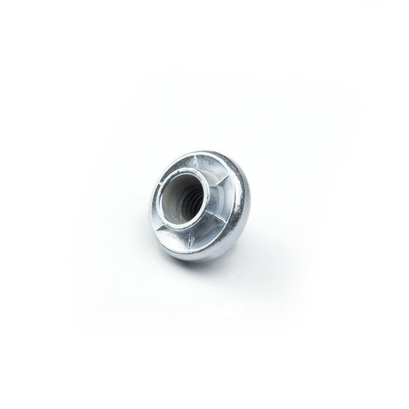 Cnc Machine Custom Carbon Steel Fastener Non Standard Blue Galvanized Rivet Nut