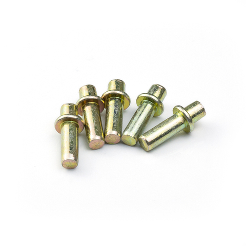Cnc Machine Custom Carbon Steel Fastener Non Standard Yellow Galvanized Fastener