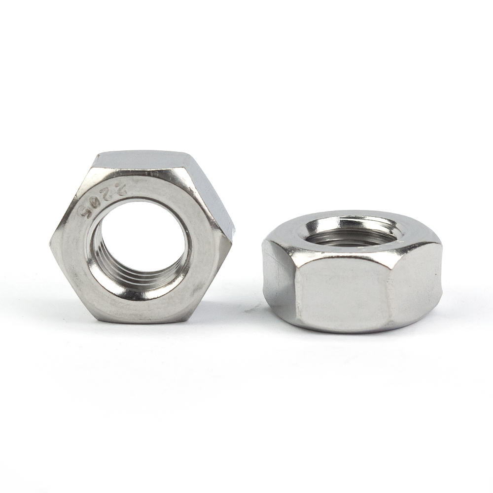 Stainless Steel 2205 Hex Nut Duplex Stainless Steel Din934 Hex Head Nut Hex Thin Nut