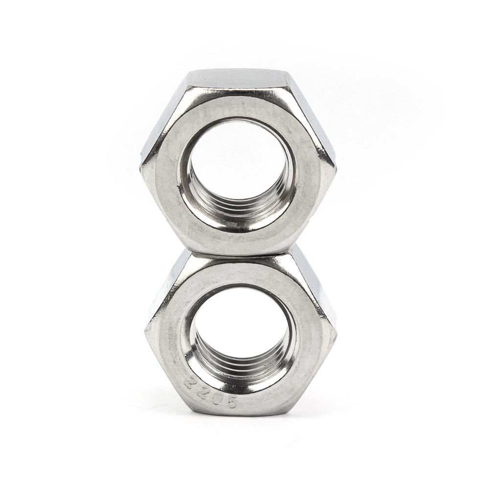 Stainless Steel 2205 Hex Nut Duplex Stainless Steel Din934 Hex Head Nut Hex Thin Nut