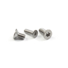 ISO14581 M1.2 M1.5 M2.5 Stainless Steel CSK Torx Drive Machine Screw Tiny Micro Repair Screw Kit Eyeglass Sunglass Watch Jewelry Repair Replace Micro Screw