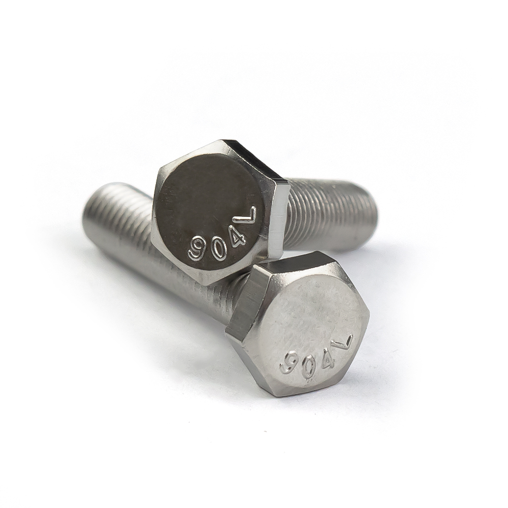 Din933 Stainless Steel 904l Full Thread Hex Bolt Hex Head Bolt Hexagonal Bolt