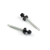 Stainless Steel Carbon Steel Black White Hex Washer Head Drilling Screw with Epdm Washer 