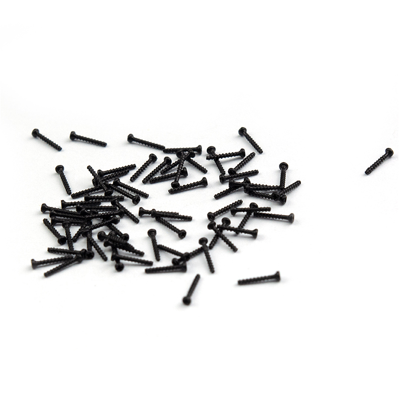 CB M1.2 M1.5 Black Oxide Machine Screw Tiny Micro Repair Screw Kit Eyeglass Sunglass Repair Kit with Screwdriver for Repair Spectacles Watch Jewelry