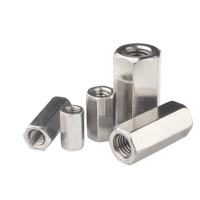 Stainless Steel Carbon Steel Hex Coupling Nut