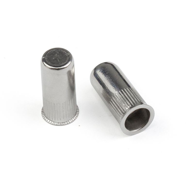 Stainless Steel Reduce Head Knurled Body Closed End Round Rivet Nut