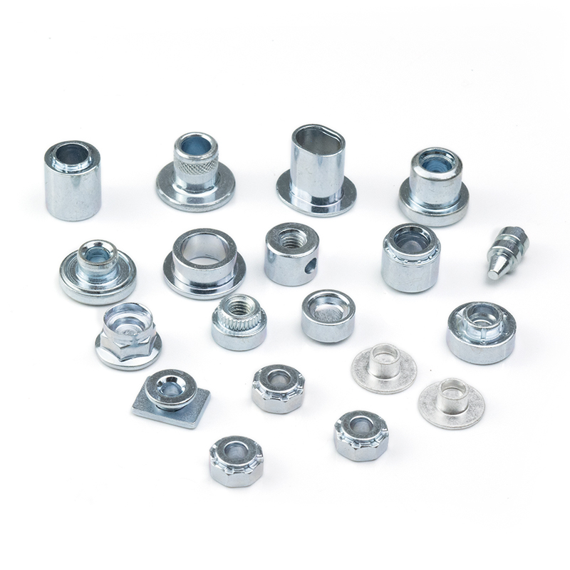 Carbon Steel Custom All Size Non Standard Nut Blue Galvanized Stamping Rivet Nut Non-standard Nuts 