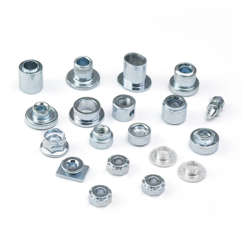 Carbon Steel Custom All Size Non Standard Nut Blue Galvanized Stamping Rivet Nut Non-standard Nuts 