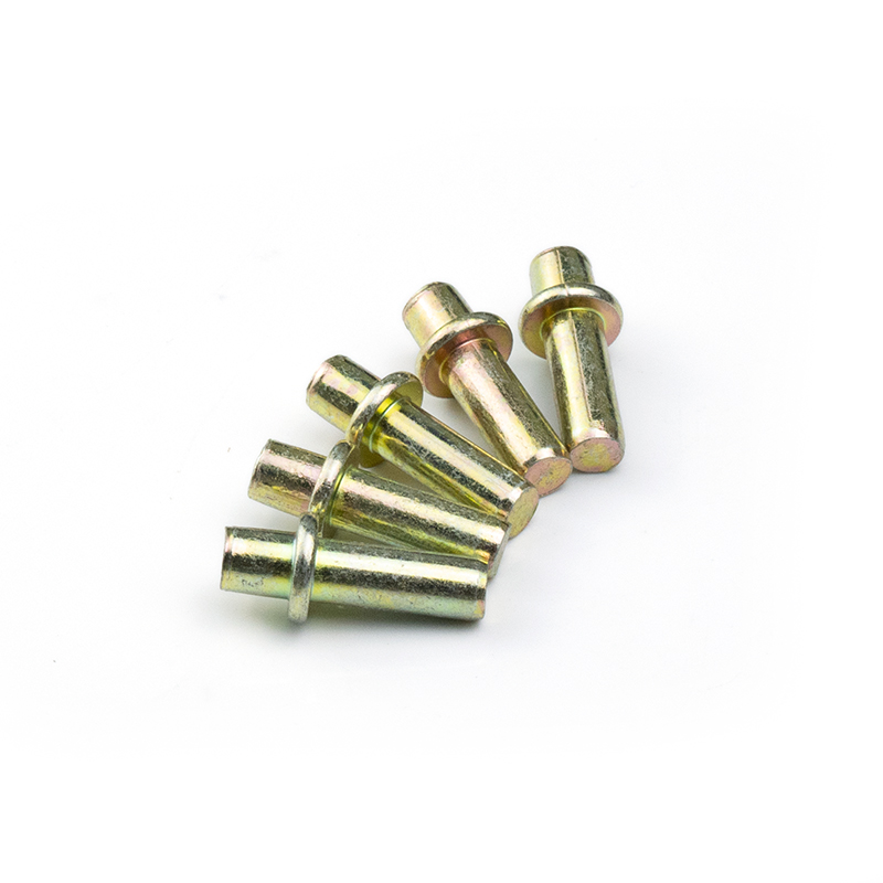 Cnc Machine Custom Carbon Steel Fastener Non Standard Yellow Galvanized Fastener