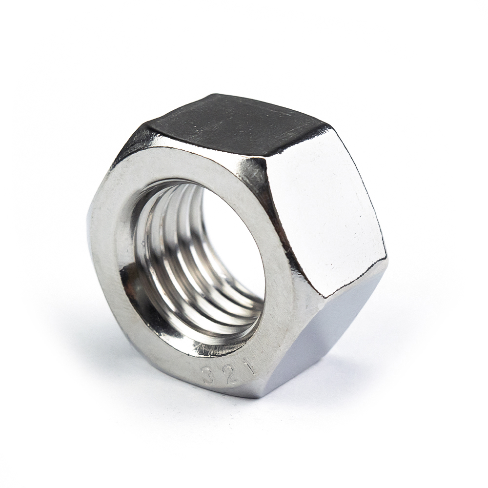 Stainless Steel 321 Hex Nut Duplex Stainless Steel Din934 Hex Head Nut Hex Thin Nut