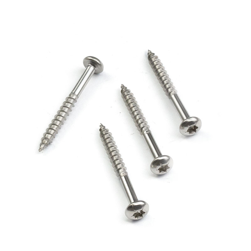 Stainless steel half thread full thread pan head torx drive self tapping screw wood screw