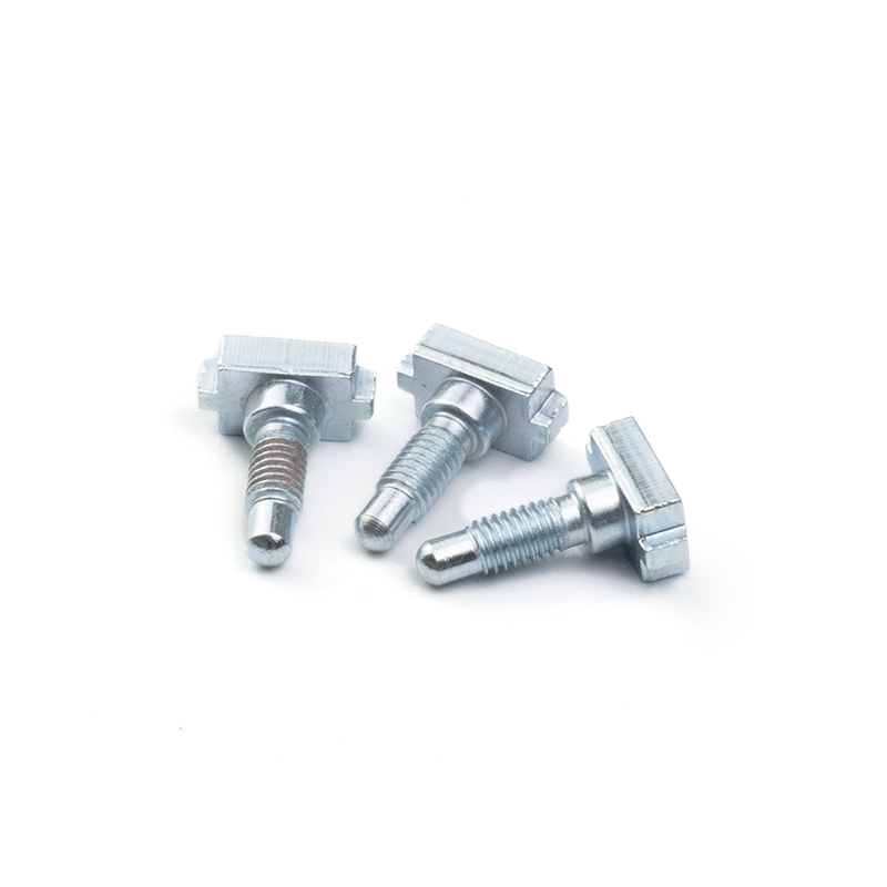 Carbon Steel Custom All Size Non Standard Bolt Non Standard Blue Zinc Plated T Bolt 