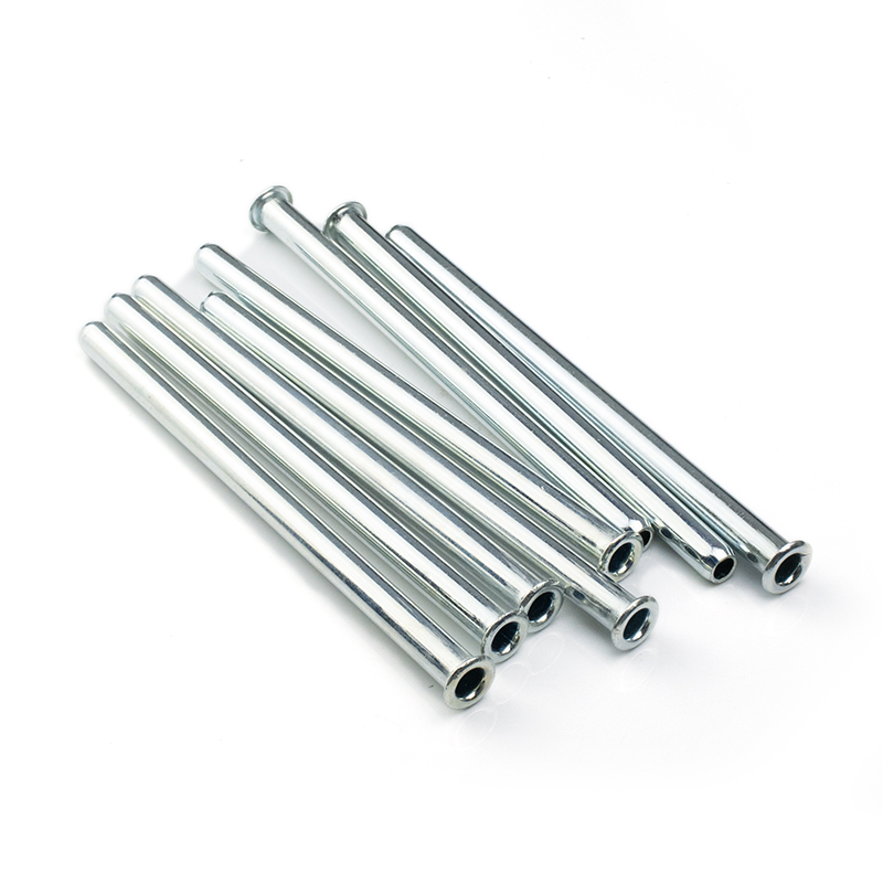 Carbon Steel Custom All Size Non Standard Nut Blue Galvanized Long Round Flat Hollow Rivet Nut Non-standard Nuts 