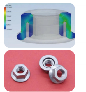 jinmao u shape hex lock nut