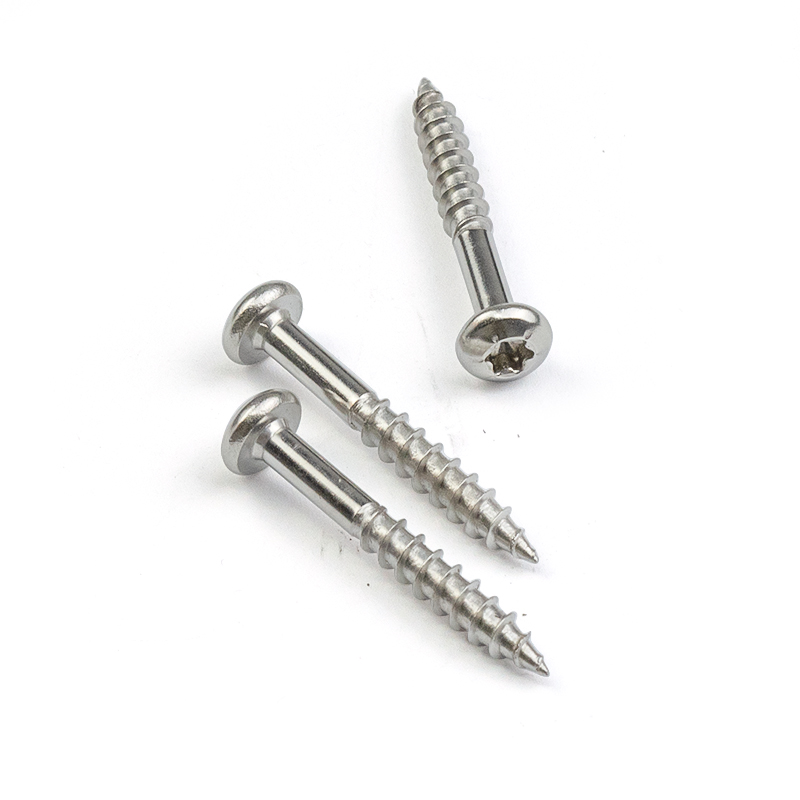 Stainless steel half thread full thread pan head torx drive self tapping screw wood screw