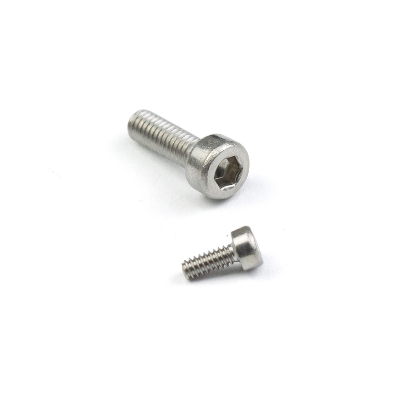DIN912 M1.2 M1.5 Stainless Steel Hex Socket Allen Screw Machine Screw Tiny Micro Repair Screw Kit Eyeglass Sunglass Watch Jewelry Repair Replace Micro Screw