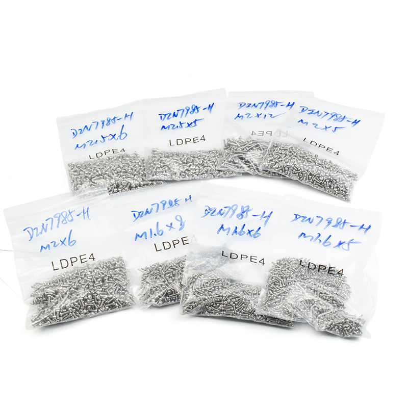 DIN7985 M1.2 M1.5 Stainless Steel Pan Head Philip's Groove Screw Machine Screw Tiny Micro Repair Screw Kit Eyeglass Sunglass Watch Jewelry Repair Replace Micro Screw