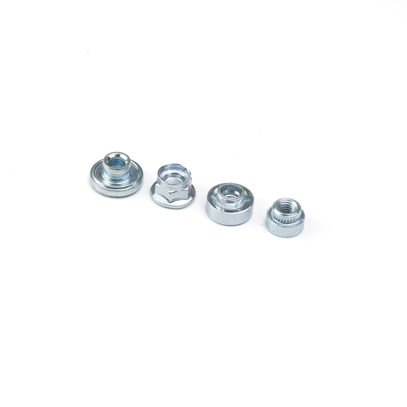 Carbon Steel Custom All Size Non Standard Nut Blue Galvanized Stamping Rivet Nut Non-standard Nuts 