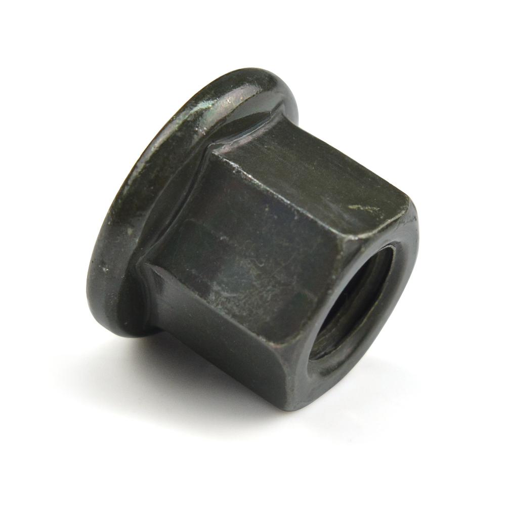 Carbon Steel Black Oxide Hex Flange Nut