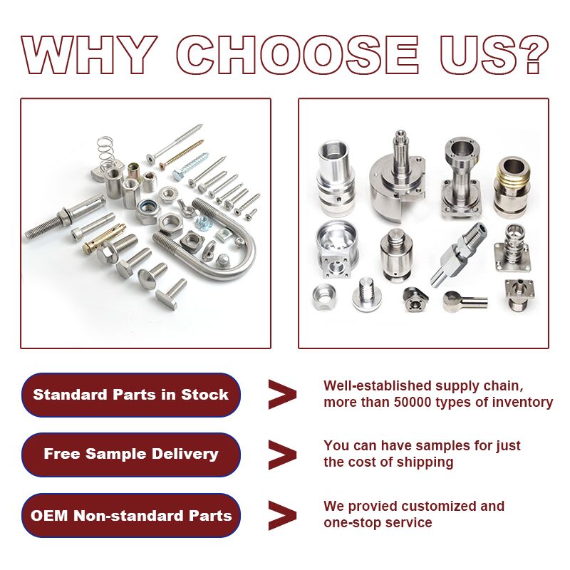 Provide standard parts and non-standard parts