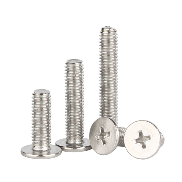Flat Head Machine Screws