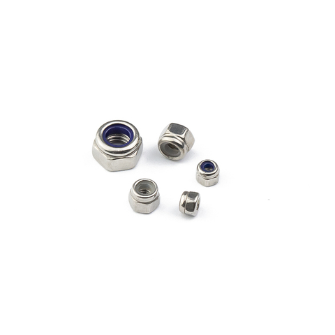 Stainless Steel DIN985 Hex Nylon Insert Nut Locking Nut