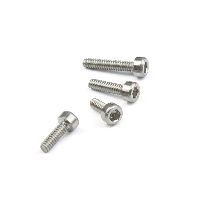 DIN912 M1.2 M1.5 Stainless Steel Hex Socket Allen Screw Machine Screw Tiny Micro Repair Screw Kit Eyeglass Sunglass Watch Jewelry Repair Replace Micro Screw