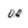 Stainless Steel Countersunk Head Knurled Body Stripe Round Hollow Rivet Nut