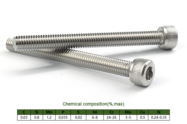 2507 Super duplex stainless steel