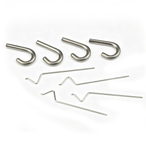 Stainless Steel Bending Hook Special-shaped Wire Forming Piece J-shaped Hook, Bending Positioning Pin